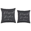 Blessed Birdie Throw Pillow