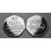 The Commemorative Coin Company 40th Birthday .999 Silver Commemorative. Unique