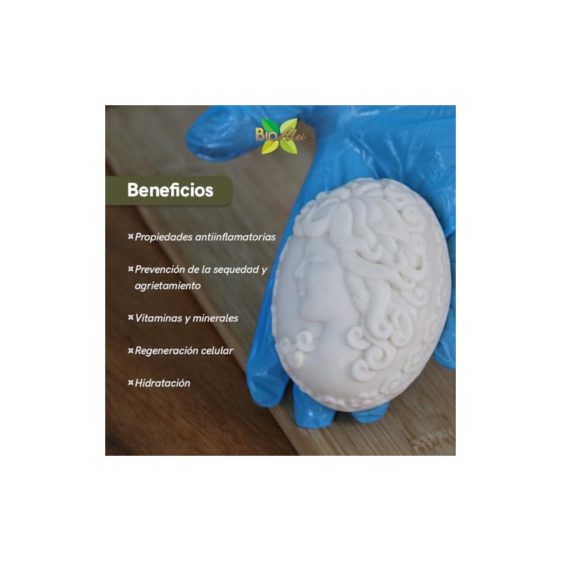 Base de Jabón de Leche de Cabra (1, Kilogramos)