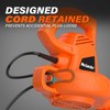 MAXLANDER Leaf Blower Corded, 7-AMP 350CFM/155MPH Electric Leaf Blower, Lightweight