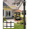 Metal Peanut Bird Feeder for Outdoors, Chew Resistant, 2.2lbs, 1Pk,
