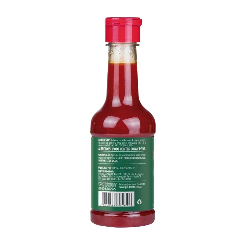 Predilecta Pepper Sauce 5.29 oz by Brazilian Corner | Molho