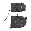 2pcs Laptop Cooling Fan Professional Replacement Cooler Fan Compatible for
