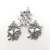 Surtido de dijes, aretes, cuentas para manualidades, hazlo tú mismo,100