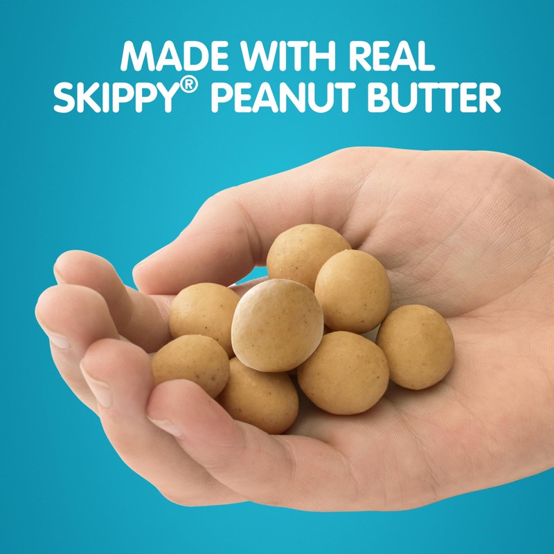 SKIPPY Bites Double Peanut Butter 6oz Pouch