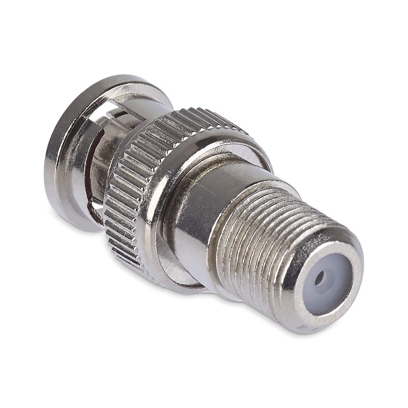 SSL 100-Pack BNC Male Plug to F Female Jack Socket