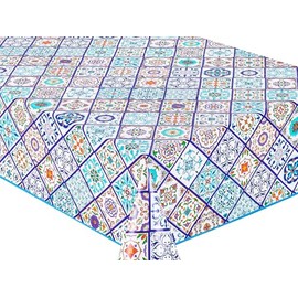 Home Direct Rectangular Oilcloth PVC Wipe Clean Tablecloth Table Cover 140cm x 200cm 55x78