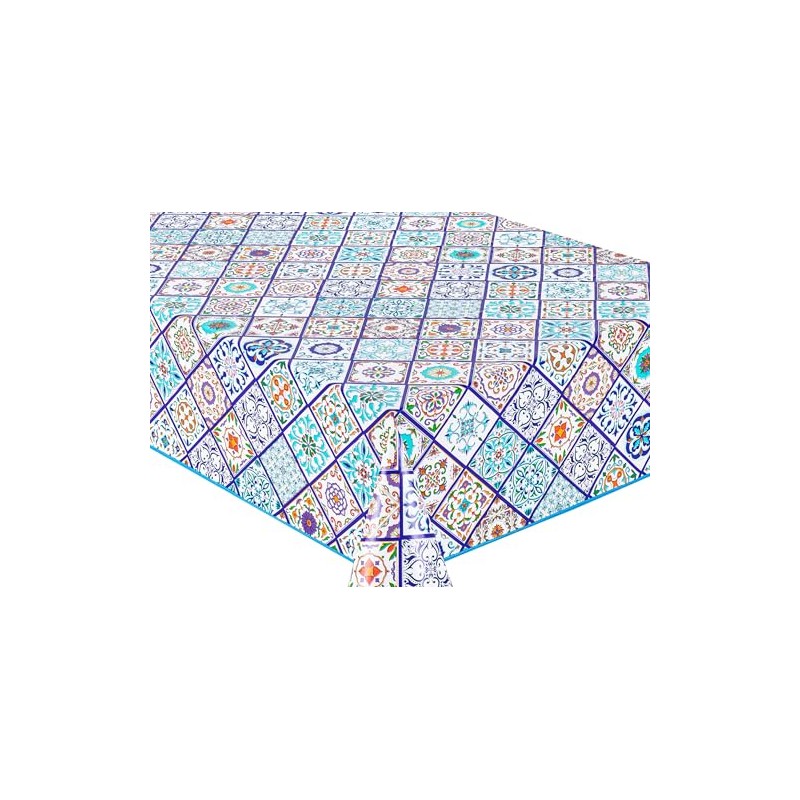 Home Direct Rectangular Oilcloth PVC Wipe Clean Tablecloth Table Cover