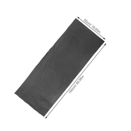 NOLITOY Portable Blackout Curtains Sun Blocking Shades for Nursery Thermal Protection Window Cover Made of Oxford Fabric DIY Friendly for Any Window Black