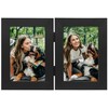Frametory, 4x6 Double Picture Frame Hinged 2 Photos Frame Collage,