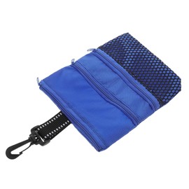 Kisangel 1pc Lightweight Tee Bag Pouch Storage for Accessories Kit Reusable Zipper Closure Mountaineering Buckles Perfect for Golfers