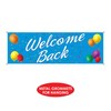 Beistle Welcome Back Sign Banner Pack of 2