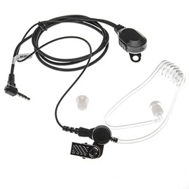 vhbw Headset with Push-to-Talk Microphone Compatible with Yaesu VX-150, VX-160, VX-168, VX-180, VX-1R, VX-210, VX-210A, VX-228, VX-230, VX-231 Radio