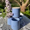 La Fermiere Yogurt Jar lids- 6PC Bamboo Jar Lids for