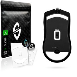 SensoryBoost DPS Glides (Set of 2) for Razer Viper 8khz - Ultra Fast, Rounded, Low Friction, High Quality, Durable - Replacement Mouse Feet, Skates - Gaming Mouse Upgrade Accessories