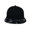 WITHMOONS Snapback Hat Hiphop Thuglife Embroidery Baseball Cap TR21426 (Black)