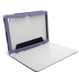 Tablet Leather Case Protective Shell AntiDrop Computer Accessories for Teclast P20HD(Blue )
