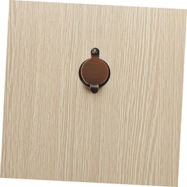 HOMSFOU 10 Pcs Cat Eye Back Cover Piece Peephole Cover Door Viewer Cover Door Viewer Plate Car Door Protector Door Security Devices Door View Protector to Rotate All Bronze Copper Decorate