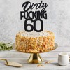 Dirty Fuxking - Decoración para tarta de cumpleaños para 60