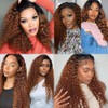 1B30 Bundle Ombre Deep Wave Human Hair Bundles Color 30