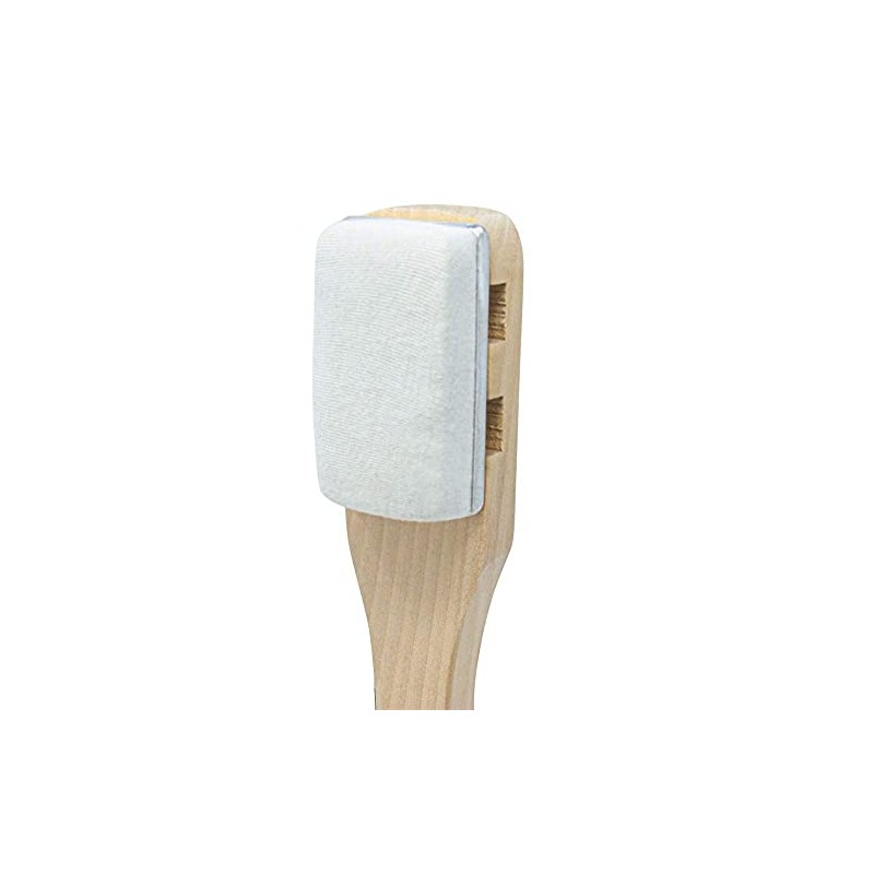 Delicate Fabric Scrubbing Brush with Soft Head- Silk (White)