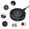 auvisio Microphone: Omnidirectional 360° Condenser Conference Microphone, USB C, PC