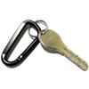 Suono Carabiner Keychain Set (Orange) 3 Piece Set, D-Ring, Made