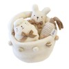 Amorosa mamma Amoro Samma Toy Nigi Basket Organic Cotton Rattle