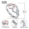 Alphm S925 Sterling Silver True Love Waits Heart Engagement Promise