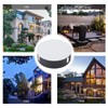 Wall Light Round Shape Aluminum Alloy 3 Beams Modern Wall