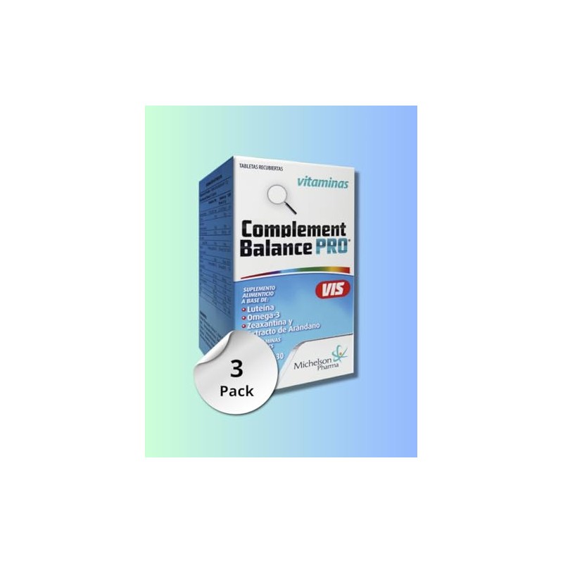 Michelson Pharma - Complement Balance PRO VIS - Suplemento alimenticio