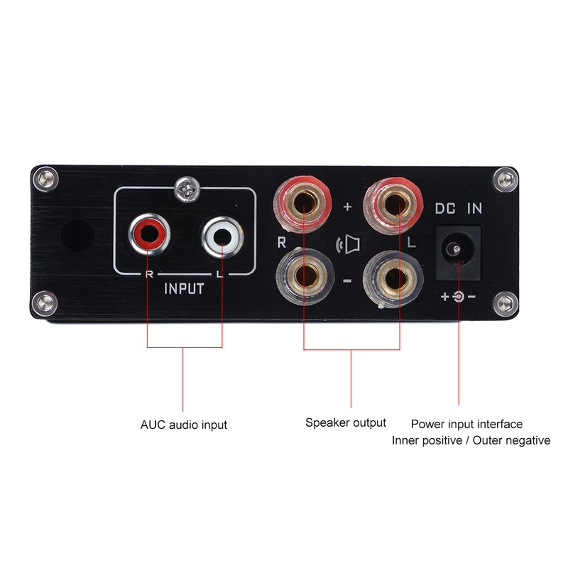 50w50W Compact HiFi Stereo Digital Power Amplifier Audio Equipment for