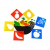 Washable Plastic Stencils - Fruit Themed - Pack of 6