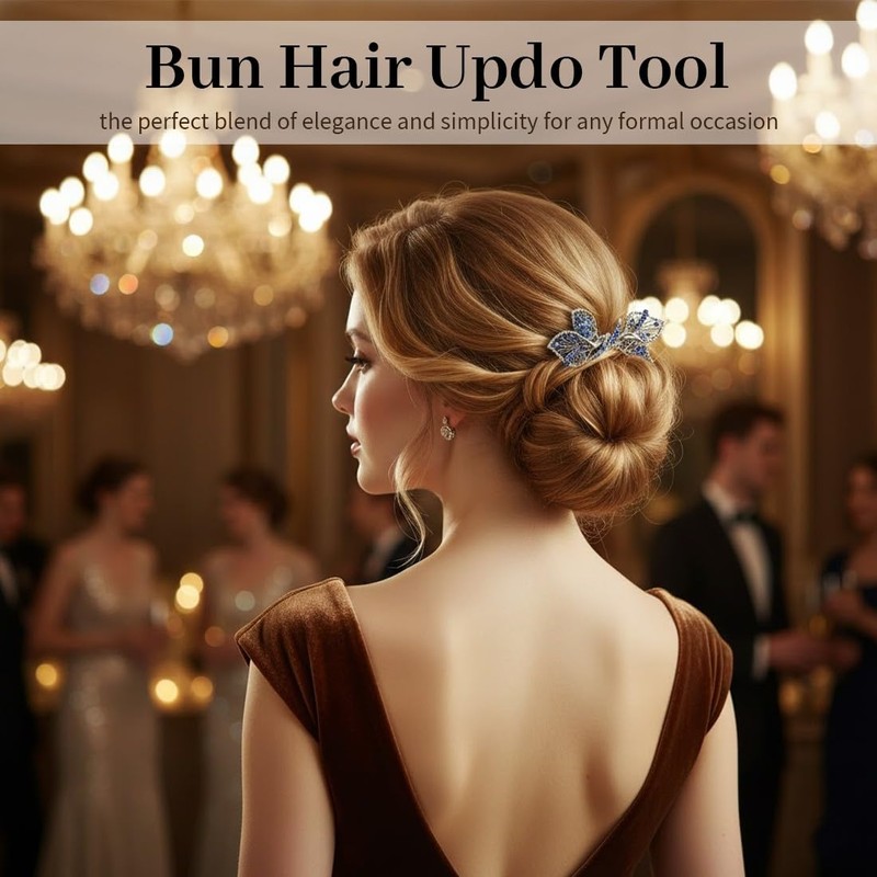 TEOZBLU 2 Pcs Accessori Capelli Dei Capelli Del Fiore Del