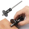 Woodworking Marking Gauge, Micro Adjustable Wheel Woodworking Scriber Fine DIY