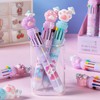 Clapoyis 3pcs 10 Colors Ballpoint Pen 0.5mm Animal Cat