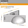 GATEMATE® Left Hand Padlock Protector | Galvanized Steel | High-Security