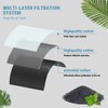 Uadme Carbon Filter, Carbon Sponge Filter Pad Kitchen Compost Bins
