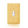 2 Pcs Pink Outlets Covers Rhinestone Light Switch Cover Bling