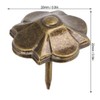 Upholstery Nails, 20Pcs Thicken Flower Pattern Furniture Nails Antique Upholstery