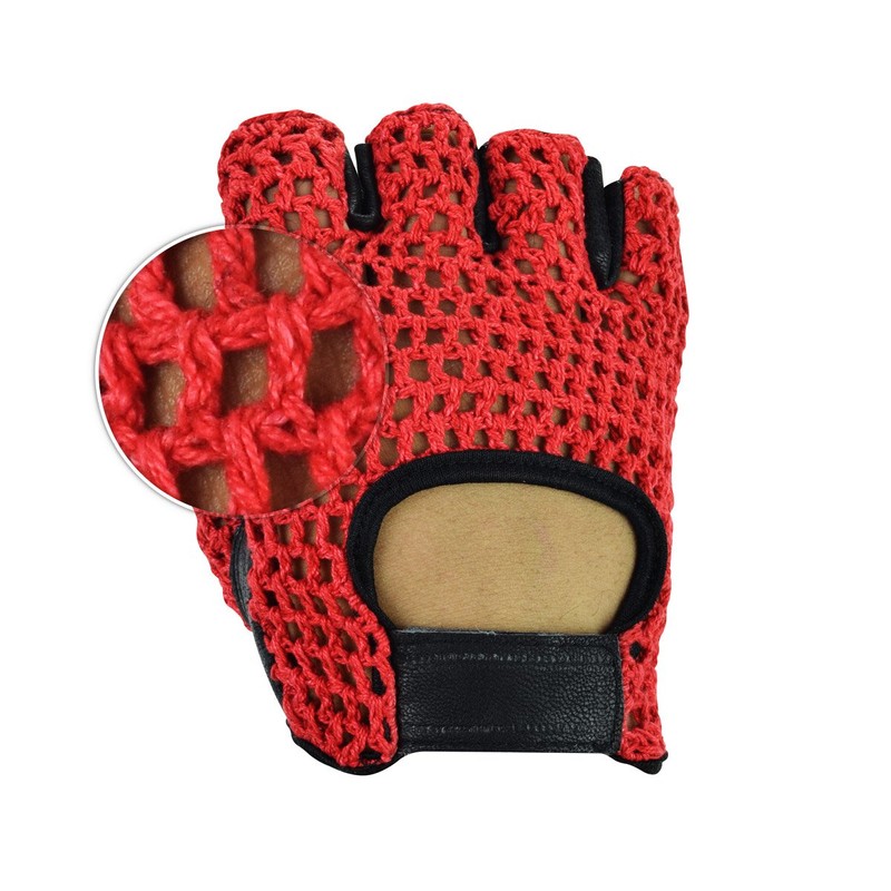 Send Sports Mesh Knit X Grip Training Gloves, STRONG GRIP