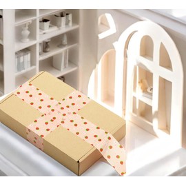 1.8 Inch Pink Strawberry Standard Grade Packaging Tape, Refills Rolls Wide Sealing Tape for Moving, Shipping, Storage, Creative Packing Tape for Arts & Crafts, Color-Coding, DIY Projects (100 Yards)