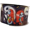 Jack and Sally Kissing in Love 1 Inch Wide Repeat