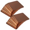 Copper Platelets [20 x 20 x 0.5 mm] [Pack of