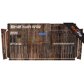 StyleFlip Skins Akai MPK 249 Skin | Wood 3 | Protective Decal | StyleFlip Skins