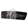 XQSMWF Gear Shift Stick Selector Display Position Repair Panel Sticker
