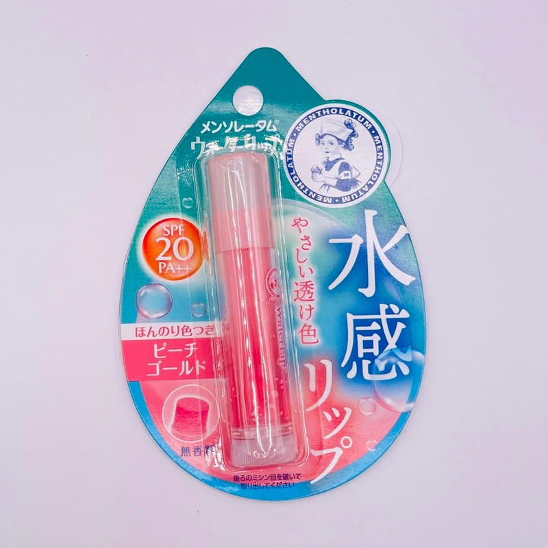 ロート製薬 メンソレータム ウォーターリップ ピーチゴールド ４．５ｇ