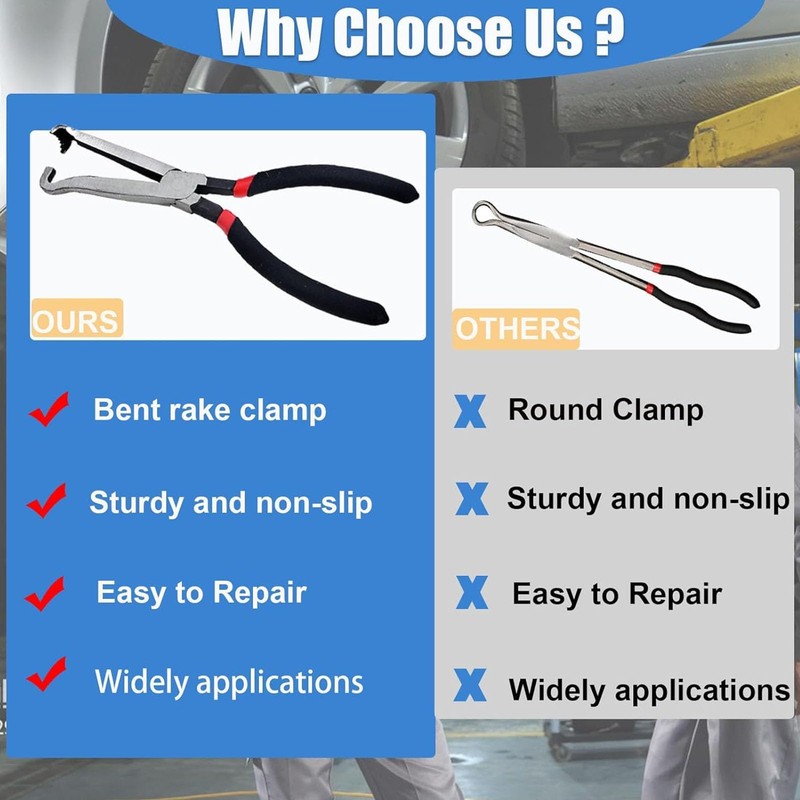 37960 Electrical Disconnect Pliers,8inch Automotive Tools Electrical Connector Pliers,Automotive Electrical