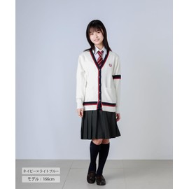 Konomi ARCSO-1031 Women's Uniform, High Socks, High School, High School, Junior High School, Students, School, Navy, One Point, navy/blue