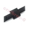 GM Front Small Gloss Black Bowtie for 2019-2023 Chevy Silverado